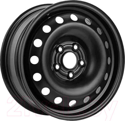 Штампованный диск Eurodisk 75I46D 16x6.5" 5x112мм DIA 57.1мм ET 46мм Black