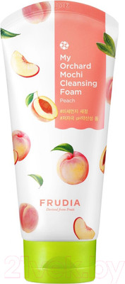 Пенка для умывания Frudia Mochi очищающая c персиком (120мл)