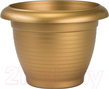 Кашпо Santino Терра / ГТ 6 ЗОЛ (золото)