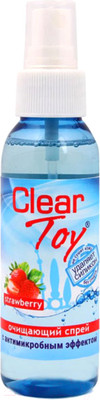 Средство для очистки интимных игрушек Clear Toy Strawberry с антимикробным эффектом (100мл)