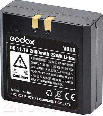 Аккумулятор для вспышки студийной Godox VB18 / 26382