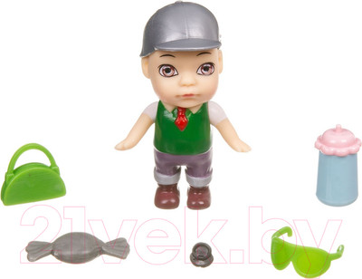 Кукла с аксессуарами Bondibon OLY в кепке / ВВ3826