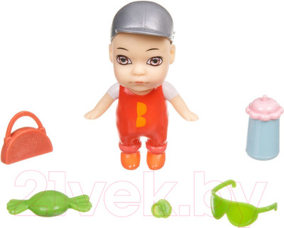 Кукла с аксессуарами Bondibon OLY в кепке / ВВ3827