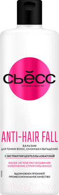 Бальзам для волос Сьёсс Anti-Hair Fall для тонких волос склонных к выпадению (450мл)