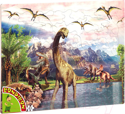 Пазл Bondibon Эра динозавр / ВВ4666