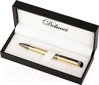 Ручка шариковая имиджевая Delucci Completo / 11402 (синий)