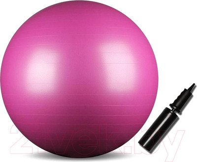 Фитбол гладкий Indigo Sport Anti-Burst IN002 (85см, сиреневый)