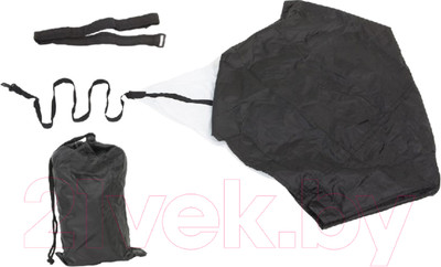 Парашют для бега Indigo Sport Кроссфит IR 56 / 97678 (черный)