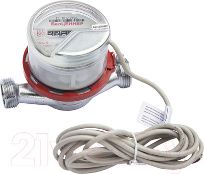 Счетчик воды БелЦЕННЕР ETW-м Ду 15 Qn 1.6 / 54405 (с импульсным выходом)