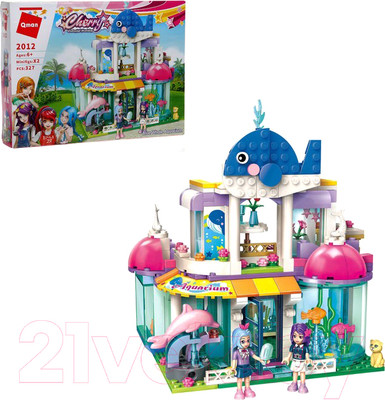 Конструктор Qman Океанариум / 3784949 (327эл)