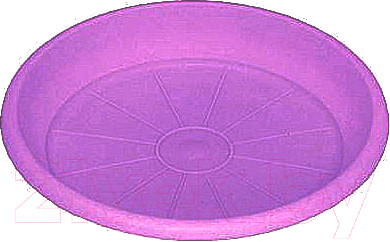 Поддон для вазона Santino Терра ПТ 6 СИР (сиреневый)