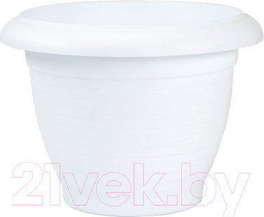 Кашпо Santino Терра / ГТ 1 БЕЛ (белый)