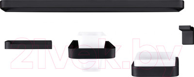 Набор аксессуаров для ванной и туалета Rubineta Edela (BK) / 670115