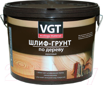 Грунтовка VGT ВД-АК-0301 по дереву (900г)