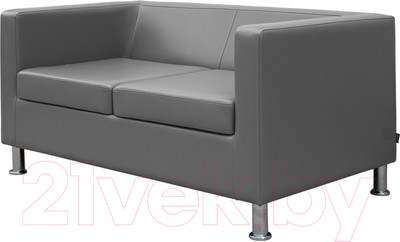 Диван Brioli Билли двухместный (L21/серый)