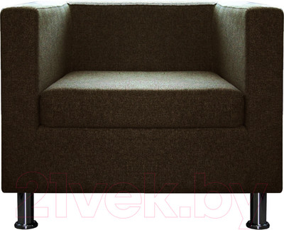 Кресло мягкое Brioli Билли (J5/коричневый)