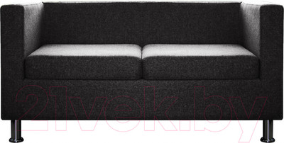 Диван Brioli Билли двухместный (J22/графит)