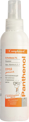 Спрей после загара Compliment Panthenol восстанавливающий 3+ (150мл)