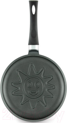 Блинная сковорода Нева Металл Посуда Солнце 6224сл