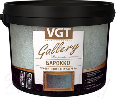 Штукатурка готовая декоративная VGT Барокко (5кг)