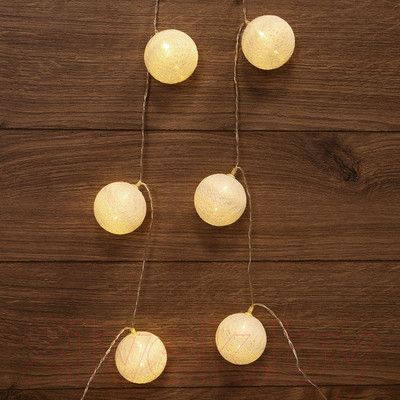 Тайские фонарики Neon-Night Пломбир 303-077 (1.5м, теплый белый)