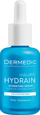 Сыворотка для лица Dermedic Hydrain увлажняющая для лица шеи и декольте (30г)