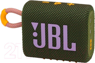 Портативная колонка JBL Go 3 (зеленый)