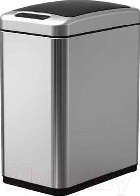 Сенсорное мусорное ведро WeltWasser Navy MT 8L (матовая сталь)