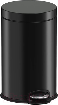 Мусорное ведро WeltWasser WW Erfie BL 20L (черный матовый)