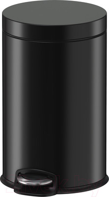 Мусорное ведро WeltWasser WW Erfie BL 30L (черный матовый)