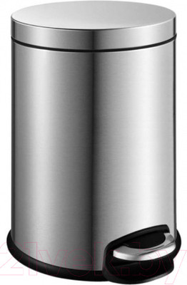 Мусорное ведро WeltWasser Erfie MT 8L (матовая сталь)