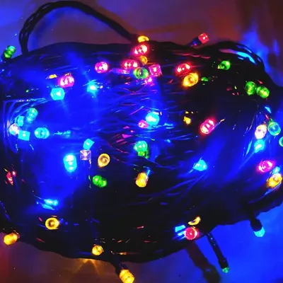 Светодиодная гирлянда SHLights Нить / LD100C-GM (10м)