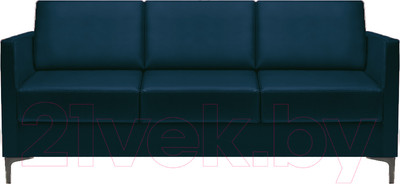 Диван Brioli Ганс трехместный (L18/синий)