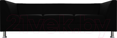 Диван Brioli Дедрик трехместный (L22/черный)