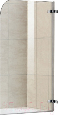 Стеклянная шторка для ванны WeltWasser WW100 100D1-80