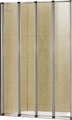 Стеклянная шторка для ванны WeltWasser WW100 100ZA4-80