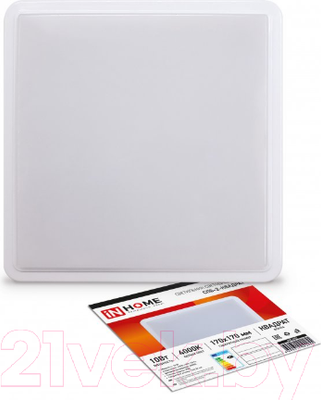 Панель светодиодная INhome СПБ-2-Квадрат Белый / 4690612022055