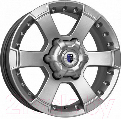 Литой диск K&K М56 (КС593) 16x7" 6x139.7мм DIA 107.1мм ET 22мм Дарк платинум