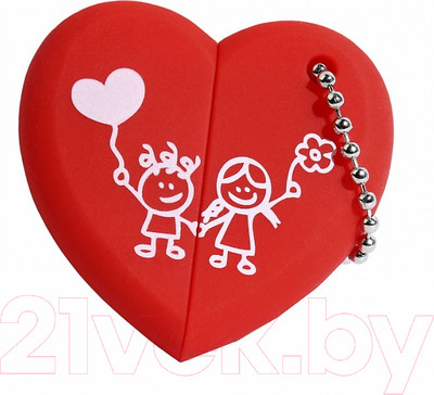 USB flash накопитель SmartBuy Wild Сердце 8GB (SB8GBHeart)