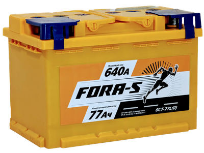 Автомобильный аккумулятор Fora-S R+ (77 А/ч)
