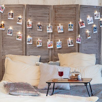 Светодиодная гирлянда Neon-Night Прищепки 303-032 LED (5м, теплый белый)