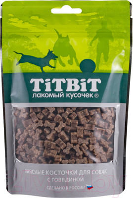 Лакомство для собак TiTBiT Косточки мясные с говядиной / 12857