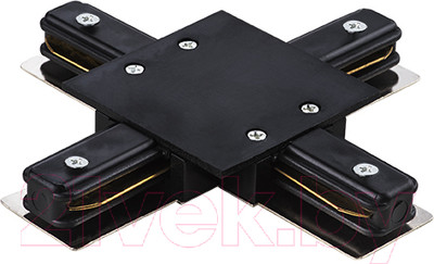 Коннектор для шинопровода Lightstar Barra 501147 (черный)