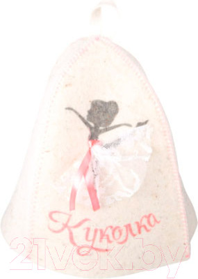 Шапка для бани Главбаня Куколка/ Б40286