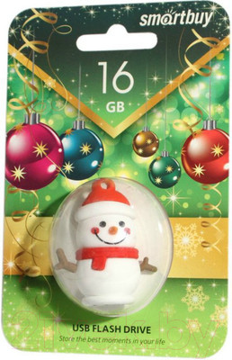 USB flash накопитель SmartBuy NY Снеговик 16Gb (SB16GBSnowP)