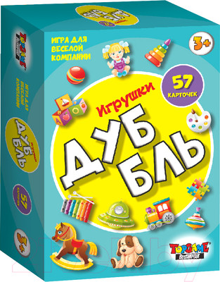 Настольная игра Topgame ДуББль. Игрушки / 01707
