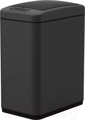 Сенсорное мусорное ведро WeltWasser Navy BL 8L (черный матовый)