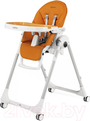 Стульчик для кормления Peg-Perego Prima Pappa Follow Me (Arancia)