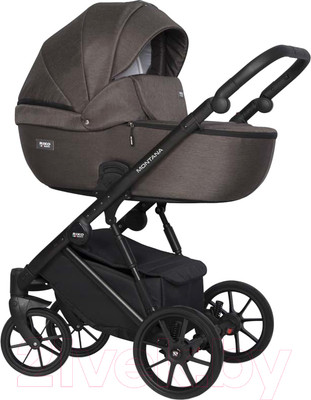 Детская универсальная коляска Riko Montana 2 в 1 (01/коричневый)
