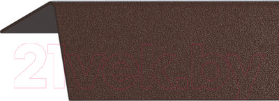 Уголок отделочный Rico Moulding 104 Шоколад с тиснением (20x20x2700)
